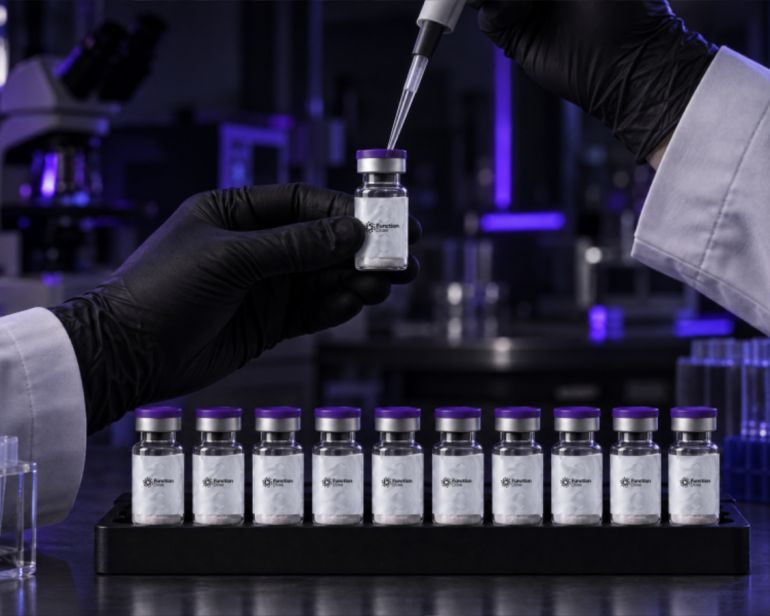 Function Sciences laboratory peptide vial