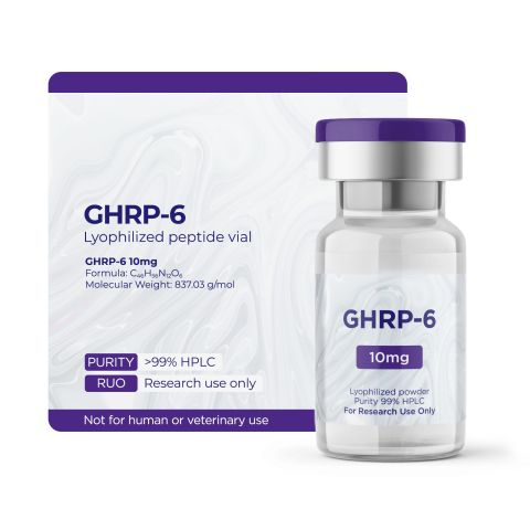 GHRP-6 10mg Peptides - Thumbnail 1